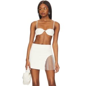 Camilla Coelho Bralette and Skirt (Set) L top, M Bottom